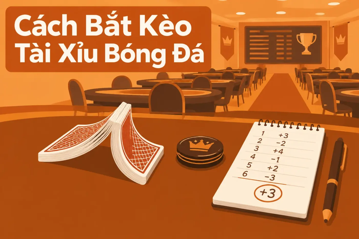 Kèo tài xỉu là một hình thức cược dựa trên tổng số bàn thắng của một trận đấu - Cách Bắt Kèo Tài Xỉu Bóng Đá