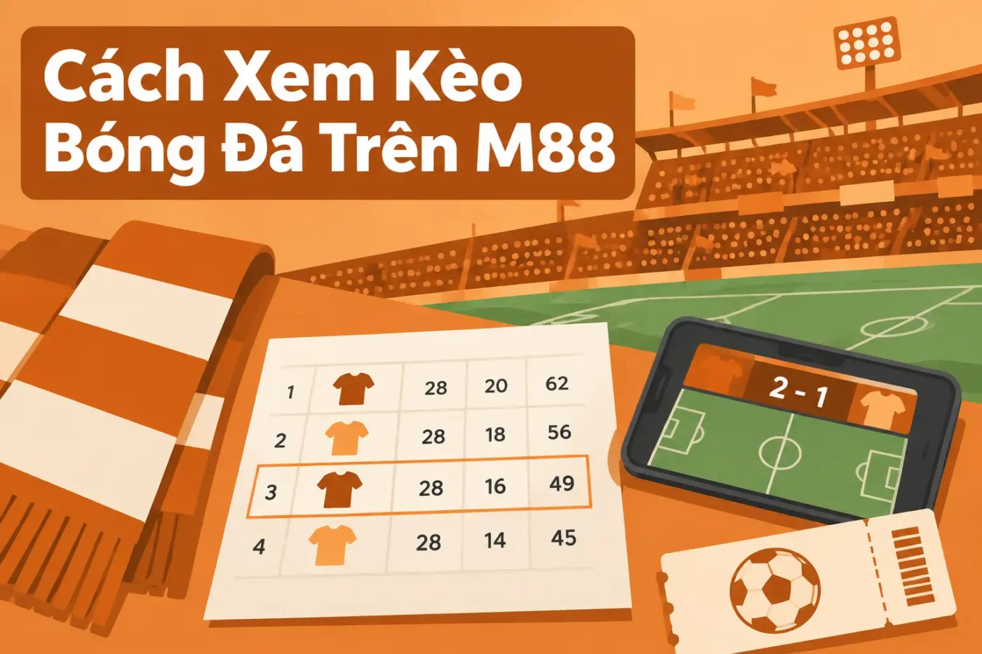 Trước khi bắt đầu, bạn cần nắm rõ các loại kèo bóng đá phổ biến mà M88 cung cấp - Cách Xem Kèo Bóng Đá Trên M88