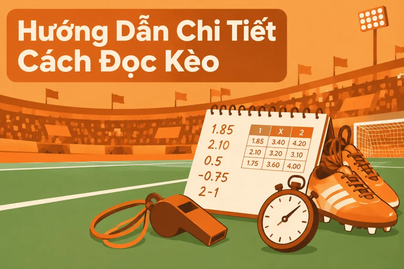 Hướng Dẫn Chi Tiết Cách Đọc Kèo Bóng
