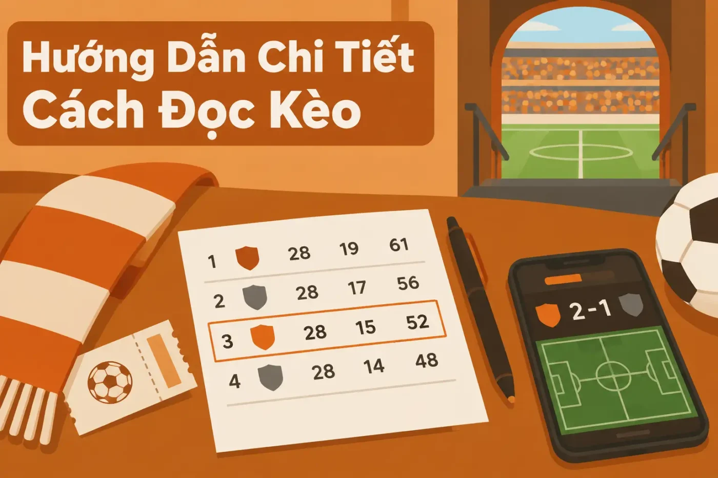 Hướng Dẫn Chi Tiết Cách Đọc Kèo Bóng Đá Châu Á