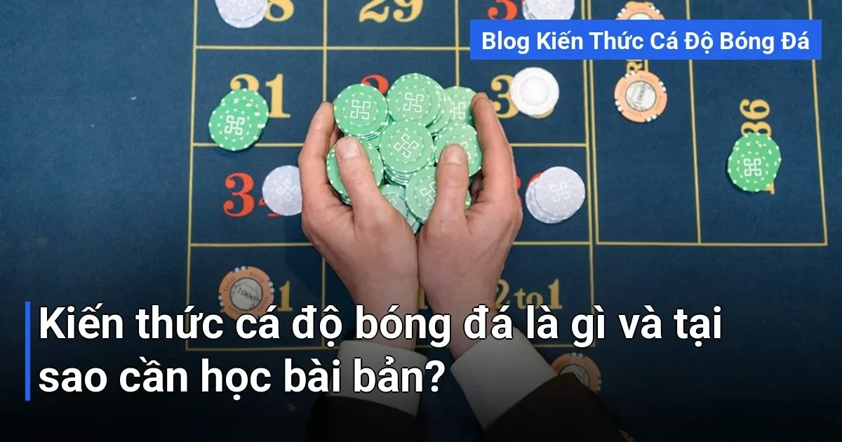 Kiến thức cá độ bóng đá không chỉ đơn thuần là hiểu biết về bóng đá hay biết cách đặt cược